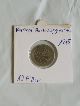 10 filler 1915 Korona austro-węgierska