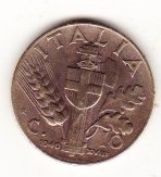 WLOCHY .... 10 centesimi ... 1940