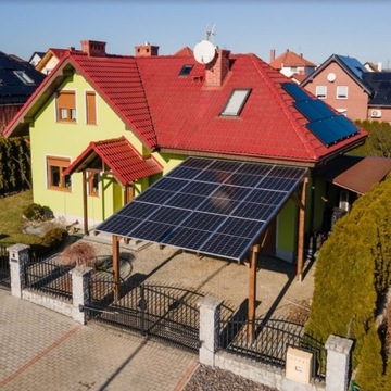 Wiata garażowa CARPORT zadaszenie + Fotowoltaika