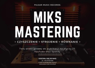 Miks i Mastering - Edycja Audio - Studio | mix