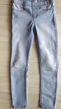 Spodnie dziewczęce GIRLS r.128, pas 55-70 cm