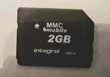 Karta pamięci MMC mobile 2GB integral
