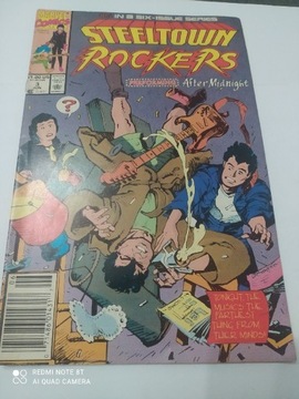 Komiks Marvel Steeltown Rockers #3 USA 1990