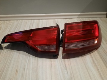 Lampy Audi A4 B9 tył Komplet Stan Idealny