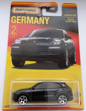 Matchbox  Porsche cayenne turbo