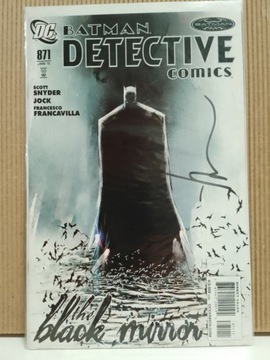 Batman. Detective Comics #871 Autograf