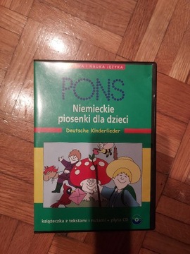 Niemieckie piosenki dla dzieci: książka + płyta CD