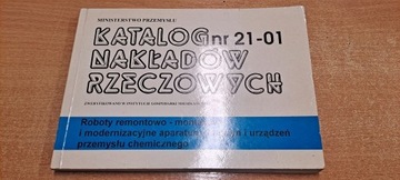 KNR Katalog Nakładów Rzeczowych nr 21-01