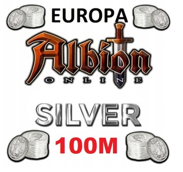 Albion Online Europa 100M 100KK SILVER 100.000.000