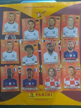 Fifa qatar naklejki Panini