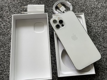 iPhone 12 Pro 128GB SILVER White Biały Bat98%SZKŁO