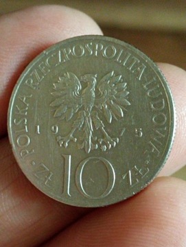 Sprzedam monete 10 zl 1975 Adam Mickiewicz