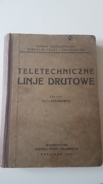 Urbanowicz Teletech linje drutowe telegr Iwyd 1929