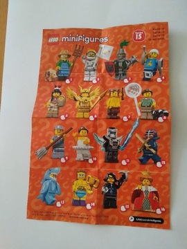 LEGO MINIFIGURKA,MINIFIGURES SERIA 15