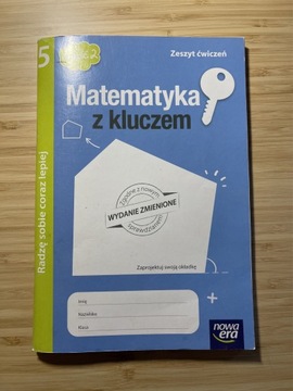 Matematyka z kluczem 5 zeszyt ćwiczeń cz. 2