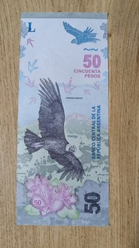 Argentyna 50 pesos 2018 - UNC 