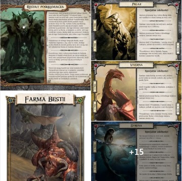 Talisman Magia i Miecz - 15 kart Bestii + Zasady