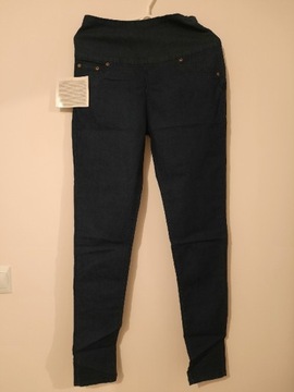 Legginsy jeansowe S