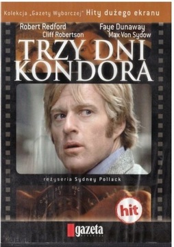 Trzy dni Kondora Film DVD Sensacyjny Thriller