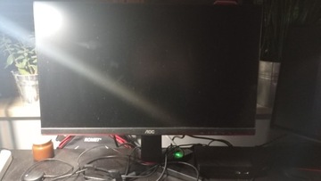 24", 75Hz Monitor Gamingowy AOC 24G2U5/BK. 