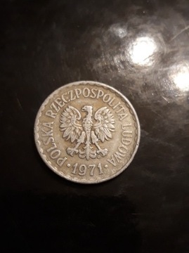 1 zł złoty 1971 r. 