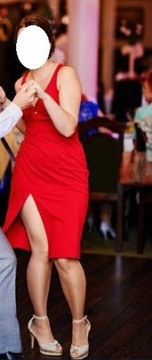 Sukienka Lauretta Sugarfree czerwona r. 36 / S