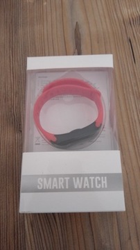 Zegarek Smartwach czerwony smatrband