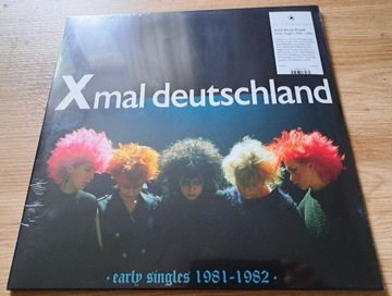 XMAL DEUTSCHLAND Early Singles (1981-1982) black