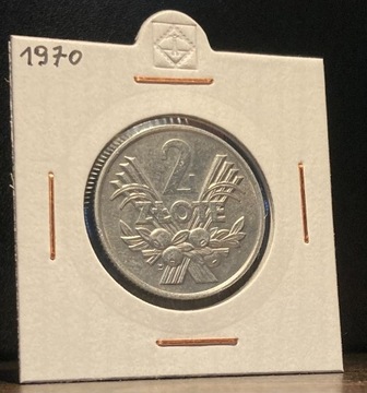 2 złote 1970                               