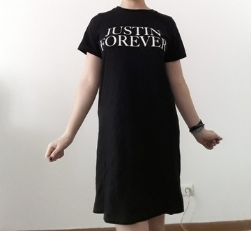 Sukienka czarna H&M justin bieber rozm 36