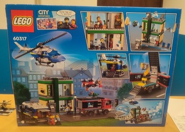 LEGO City 60317 Napad na bank nowy oryginalny
