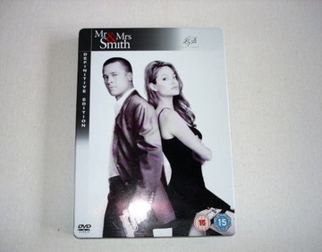 PAN I PANI SMITH MR AND MRS SMITH Metalbox 2 DVD