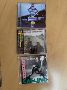 the CLASH - zestaw trzech płyt CD