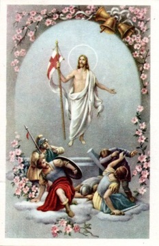 Pocztówka Wielkanoc wydanie włoskie