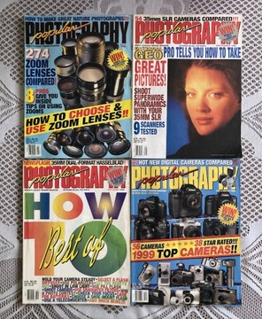Popular Photography - numery 07,09,10,12/1998