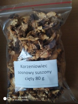 Korzeniowiec sosnowy  suszony cięty 80 g