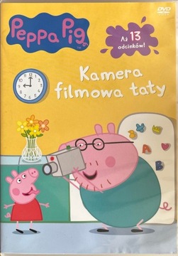 DVD: Peppa Pig (świnka Peppa). Kamera filmowa taty
