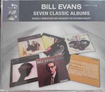 4 cd Bill Evans-Seven Classic Albums.