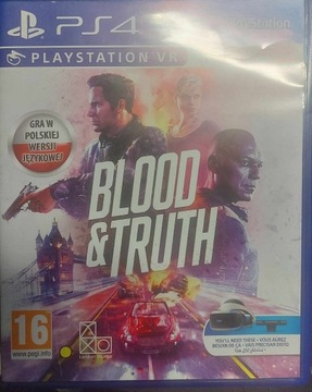 Blood & Truth PS4 VR