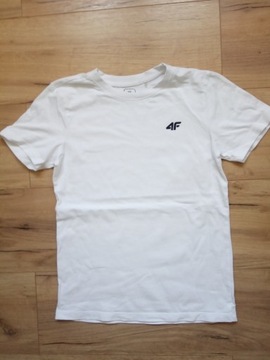 Biały T-shirt 4F, 152