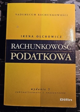 Irena Olchowicz Rachunkowość Podatkowa