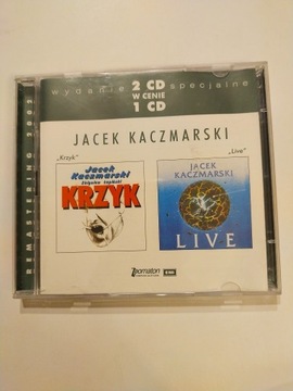 CD JACEK KACZMARSKI  Krzyk / Live  2xCD