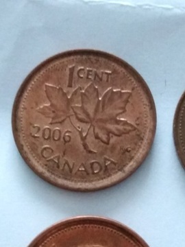 Lot monet 1 cent Kanada 