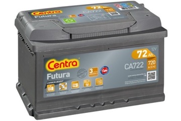 Akumulator CENTRA FUTURA CA722 72AH 720A