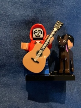 Lego Disney minifigures Miguel Rivera z psem
