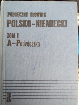 Podręczny słownik POLSKO-NIEMICKI tomy I i II