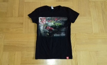 152 czarny tshirt koszulka bluzka Racing Legends