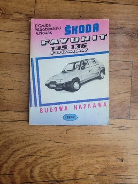 Ksiazka Skoda favorit 