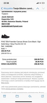 Adidas 5/10 freerider canvas core black