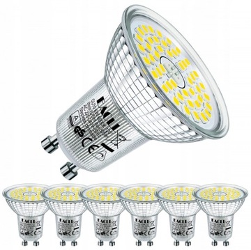 Żarówki Led GU10-6szt